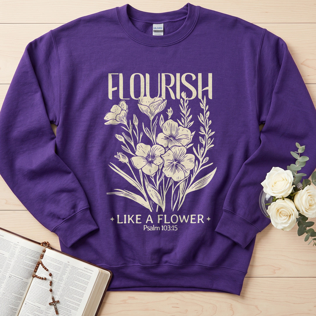 Flourish Like A Flower Psalm 103.15 02