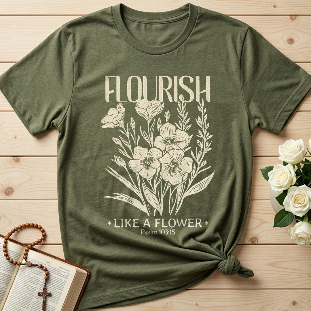 Flourish Like A Flower Psalm 103.15 02