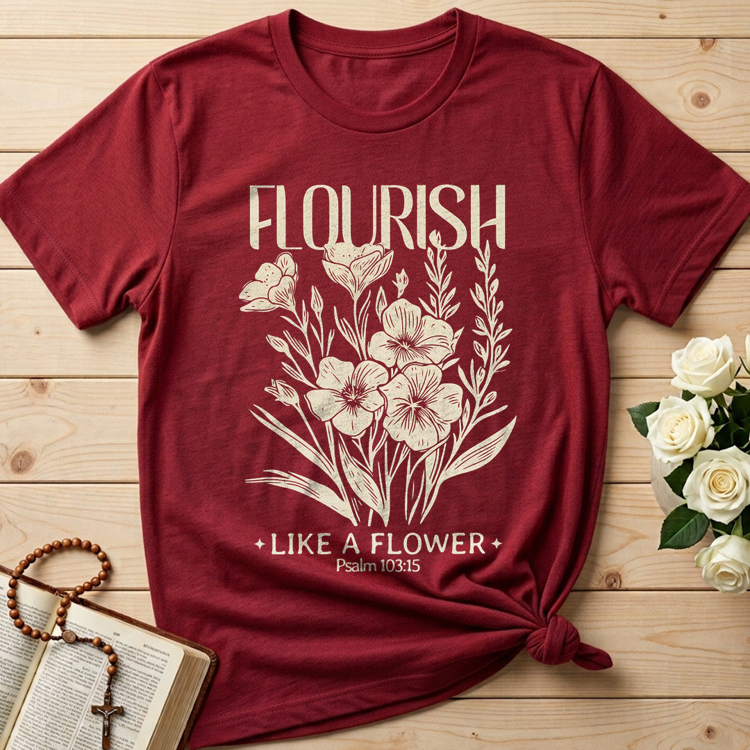 Flourish Like A Flower Psalm 103.15 02