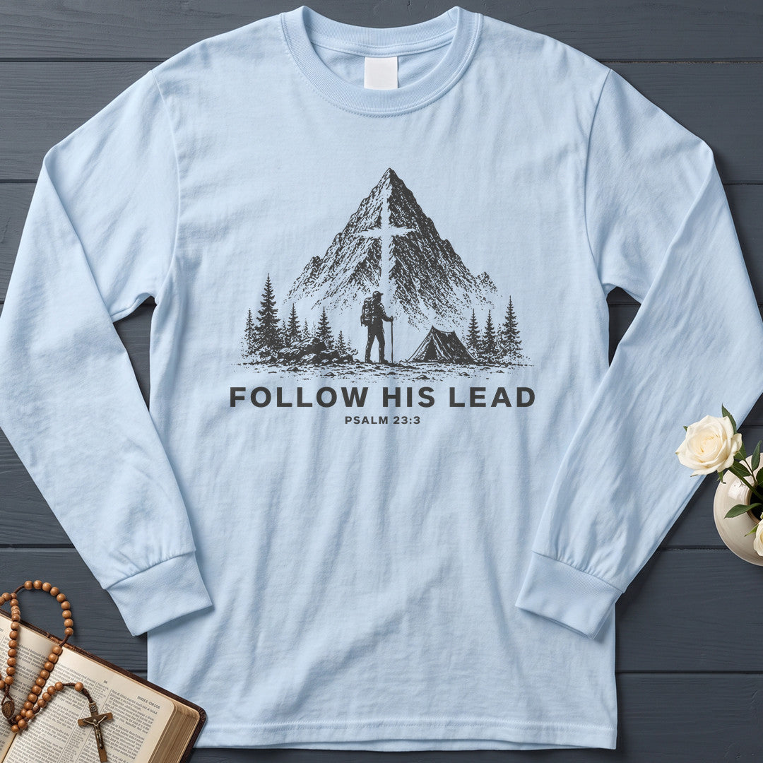 Follow His Lead Psalm 23.3 01