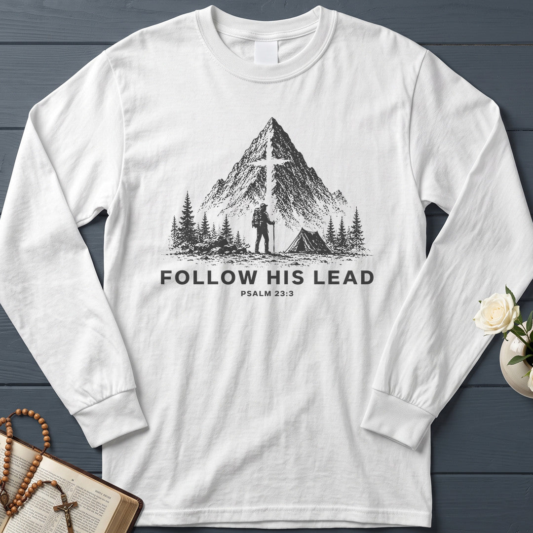 Follow His Lead Psalm 23.3 01