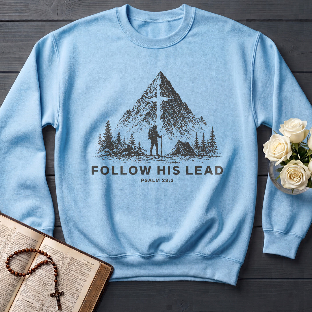 Follow His Lead Psalm 23.3 01