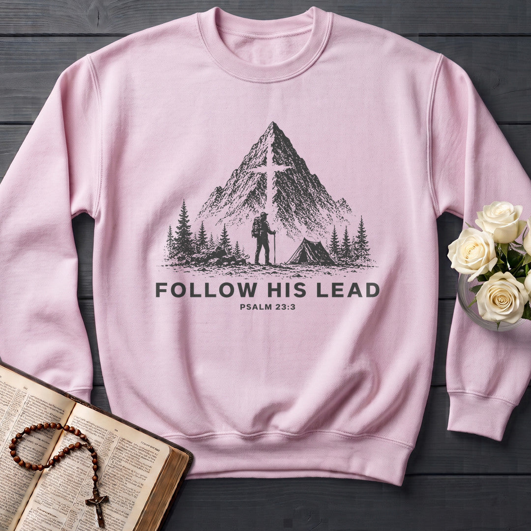 Follow His Lead Psalm 23.3 01