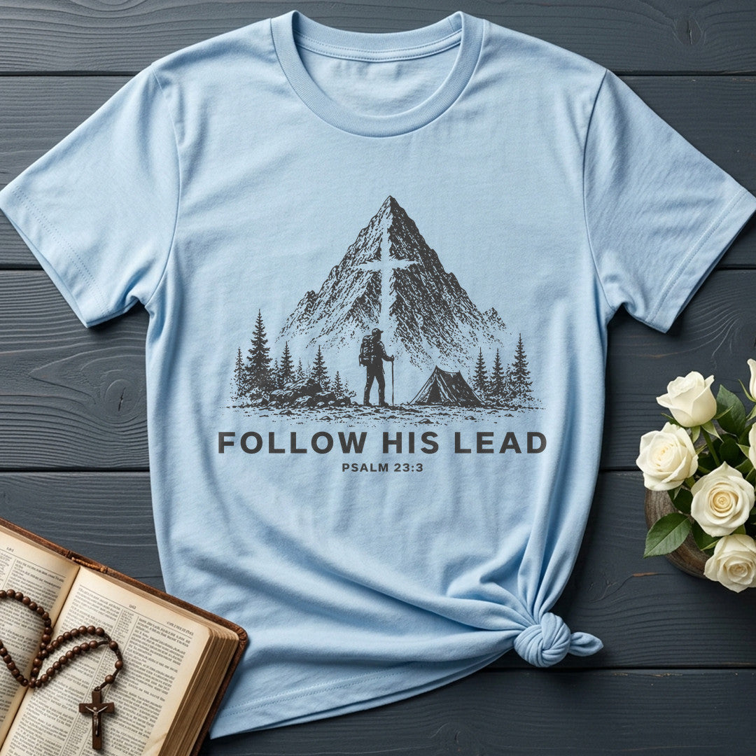 Follow His Lead Psalm 23.3 01