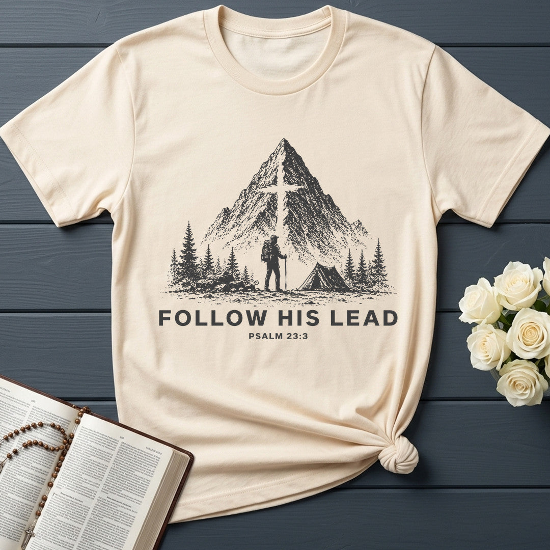 Follow His Lead Psalm 23.3 01
