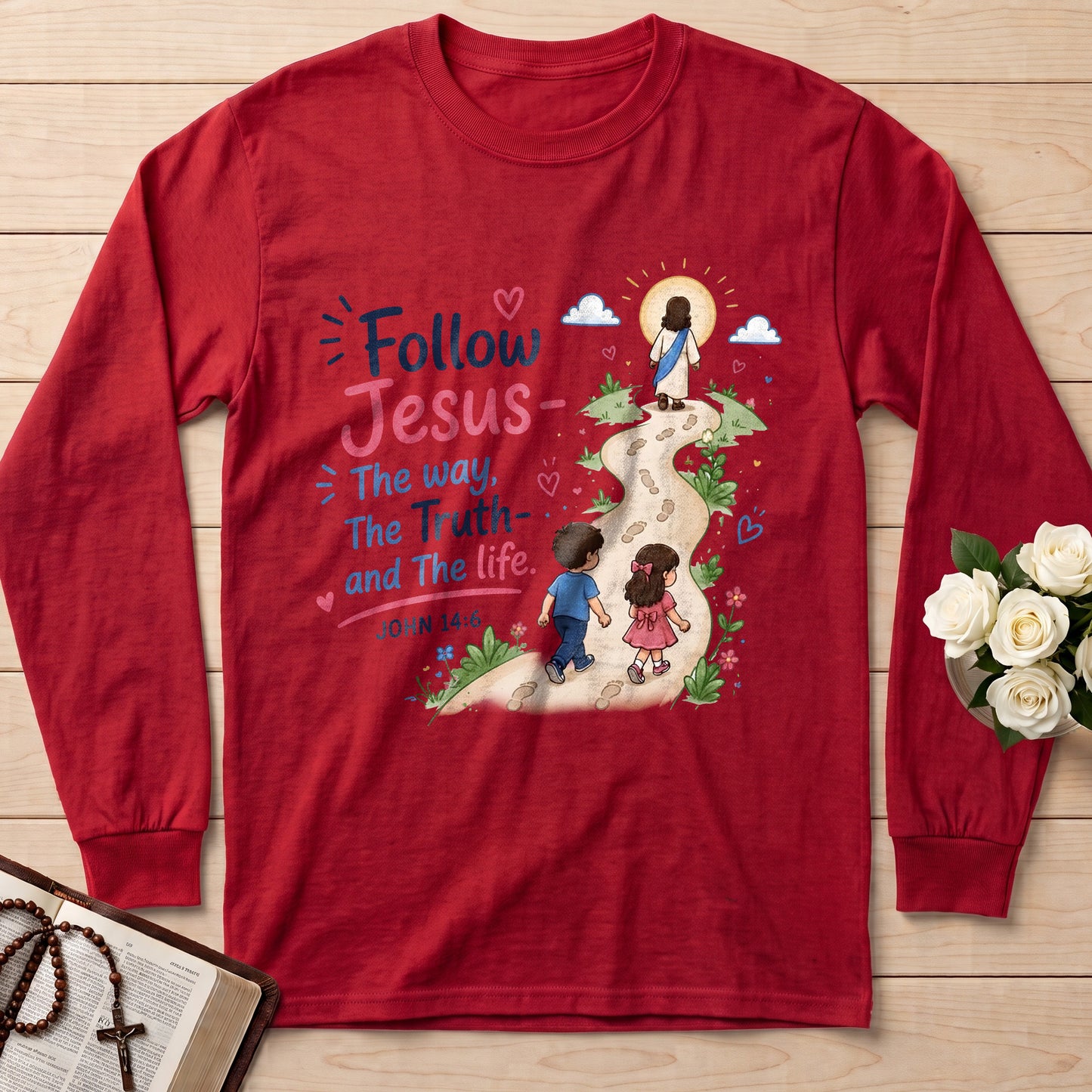 Follow Jesus The Way The  Truth And The Life John 14.6 01