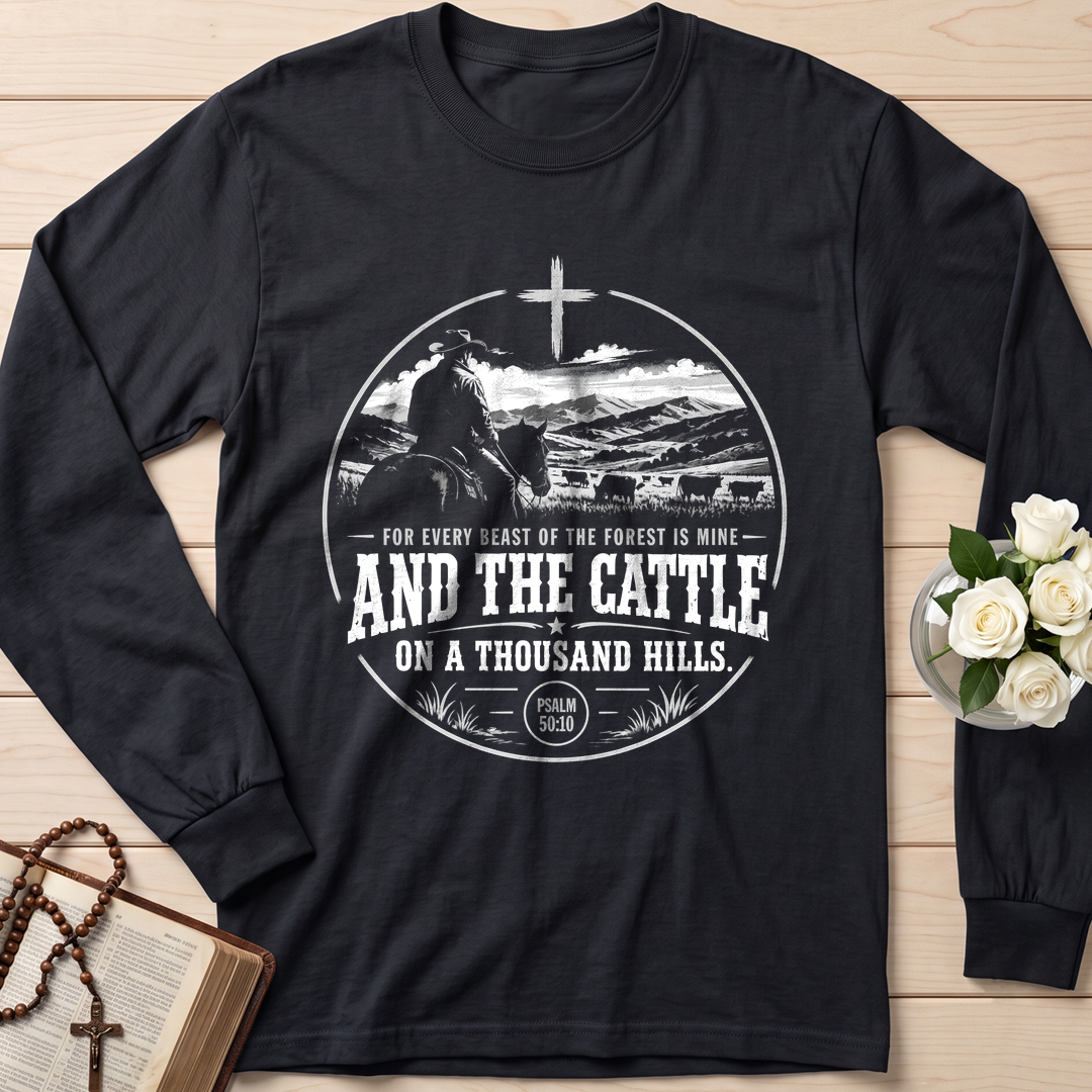 For Every Beast Of The Forest Is Mine And The Cattle On A Thousand Hills Psalm 50.10 01
