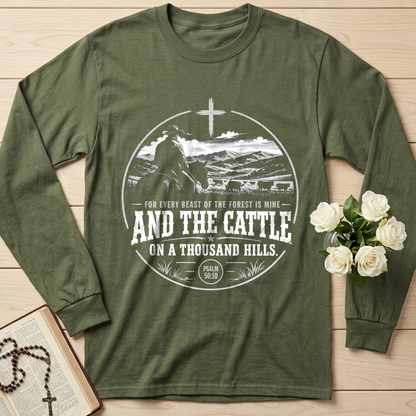 For Every Beast Of The Forest Is Mine And The Cattle On A Thousand Hills Psalm 50.10 01