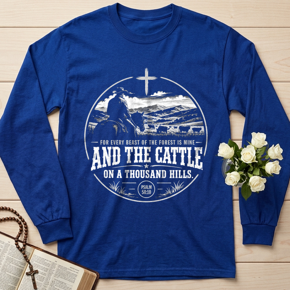 For Every Beast Of The Forest Is Mine And The Cattle On A Thousand Hills Psalm 50.10 01