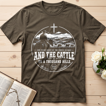 For Every Beast Of The Forest Is Mine And The Cattle On A Thousand Hills Psalm 50.10 01