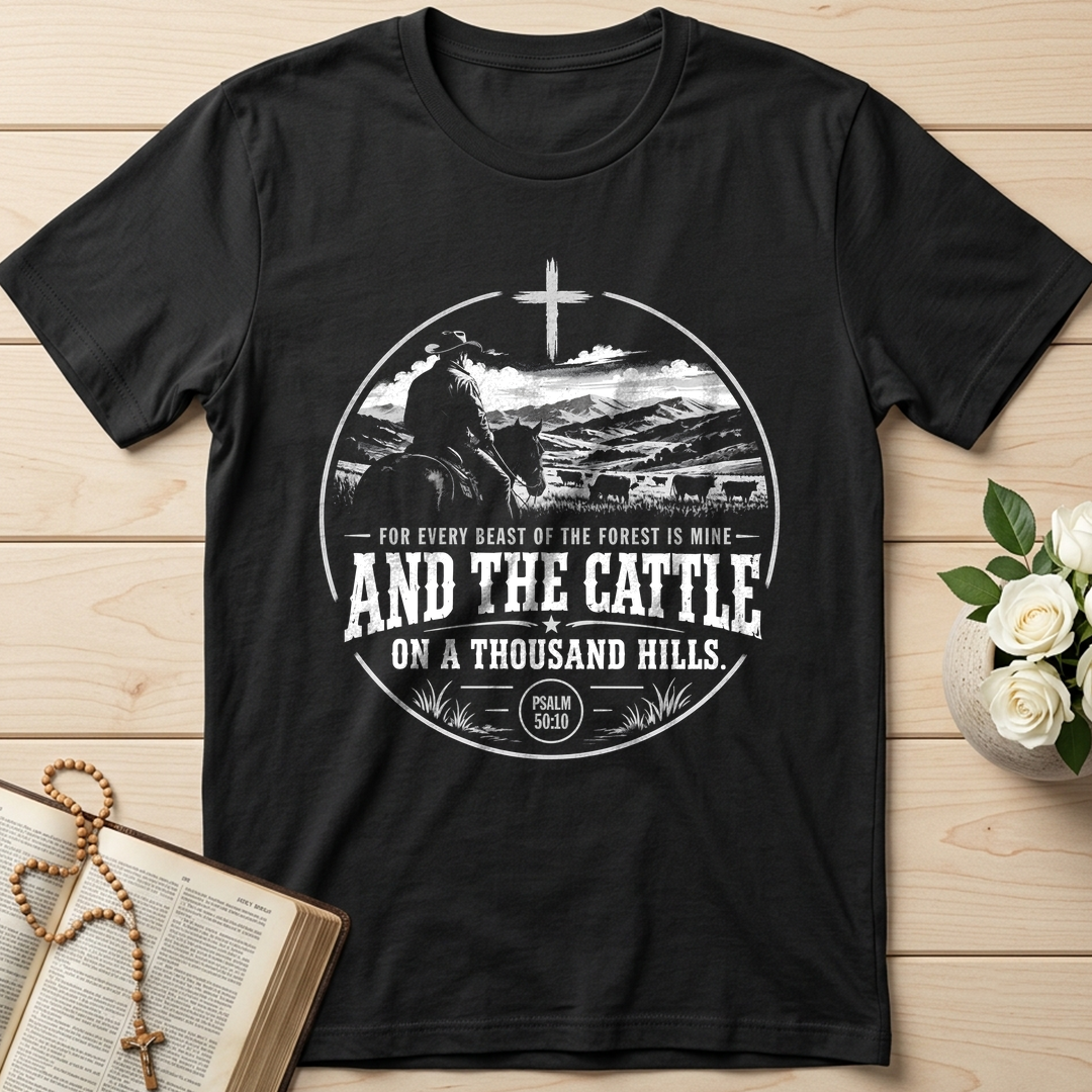 For Every Beast Of The Forest Is Mine And The Cattle On A Thousand Hills Psalm 50.10 01