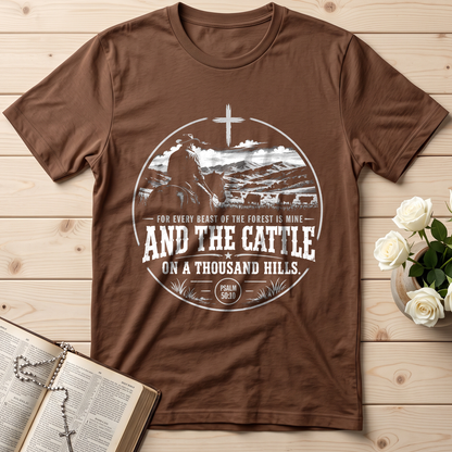 For Every Beast Of The Forest Is Mine And The Cattle On A Thousand Hills Psalm 50.10 01