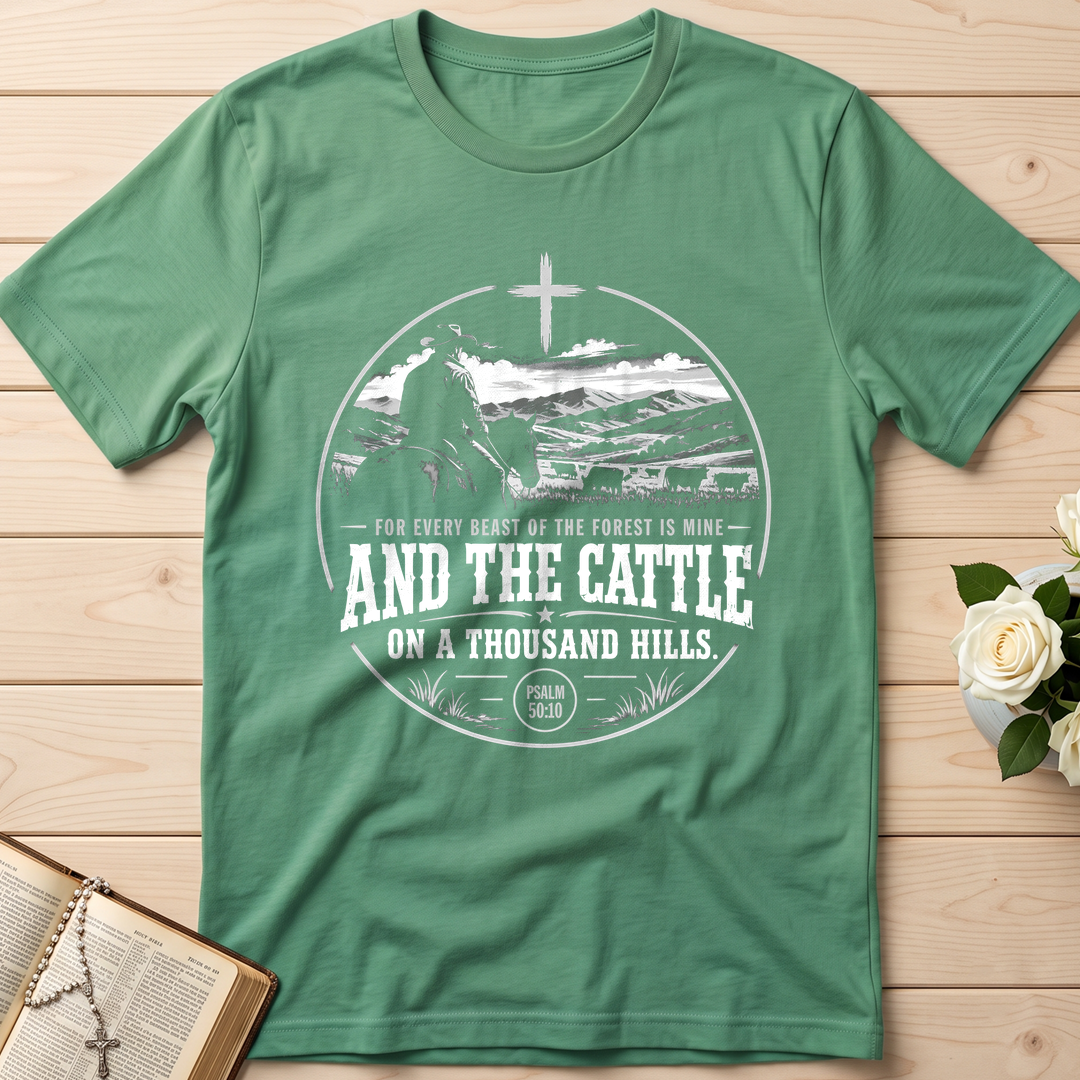 For Every Beast Of The Forest Is Mine And The Cattle On A Thousand Hills Psalm 50.10 01