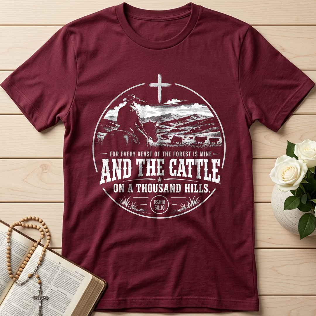 For Every Beast Of The Forest Is Mine And The Cattle On A Thousand Hills Psalm 50.10 01