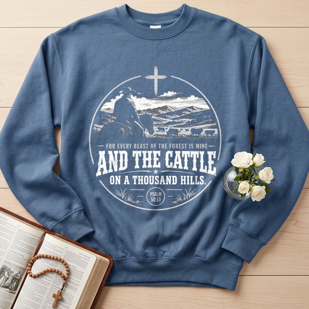 For Every Beast Of The Forest Is Mine And The Cattle On A Thousand Hills Psalm 50.10 01