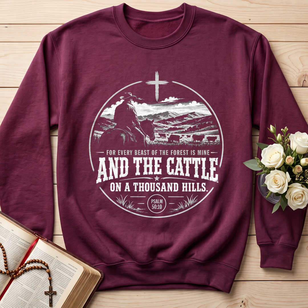 For Every Beast Of The Forest Is Mine And The Cattle On A Thousand Hills Psalm 50.10 01