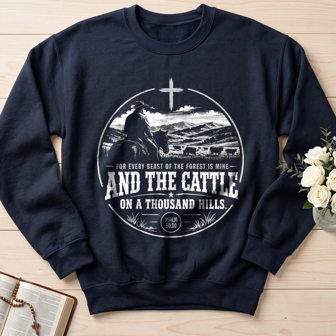For Every Beast Of The Forest Is Mine And The Cattle On A Thousand Hills Psalm 50.10 01