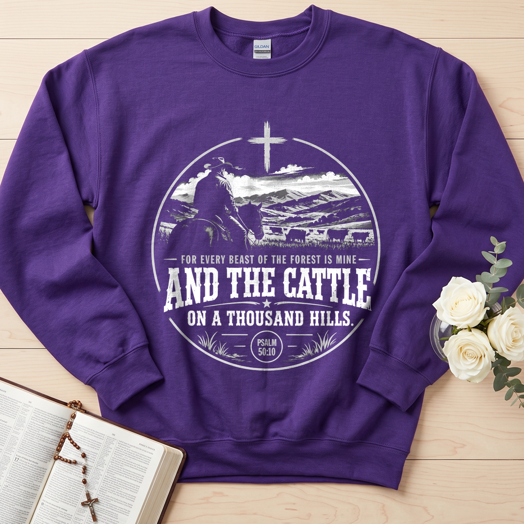 For Every Beast Of The Forest Is Mine And The Cattle On A Thousand Hills Psalm 50.10 01