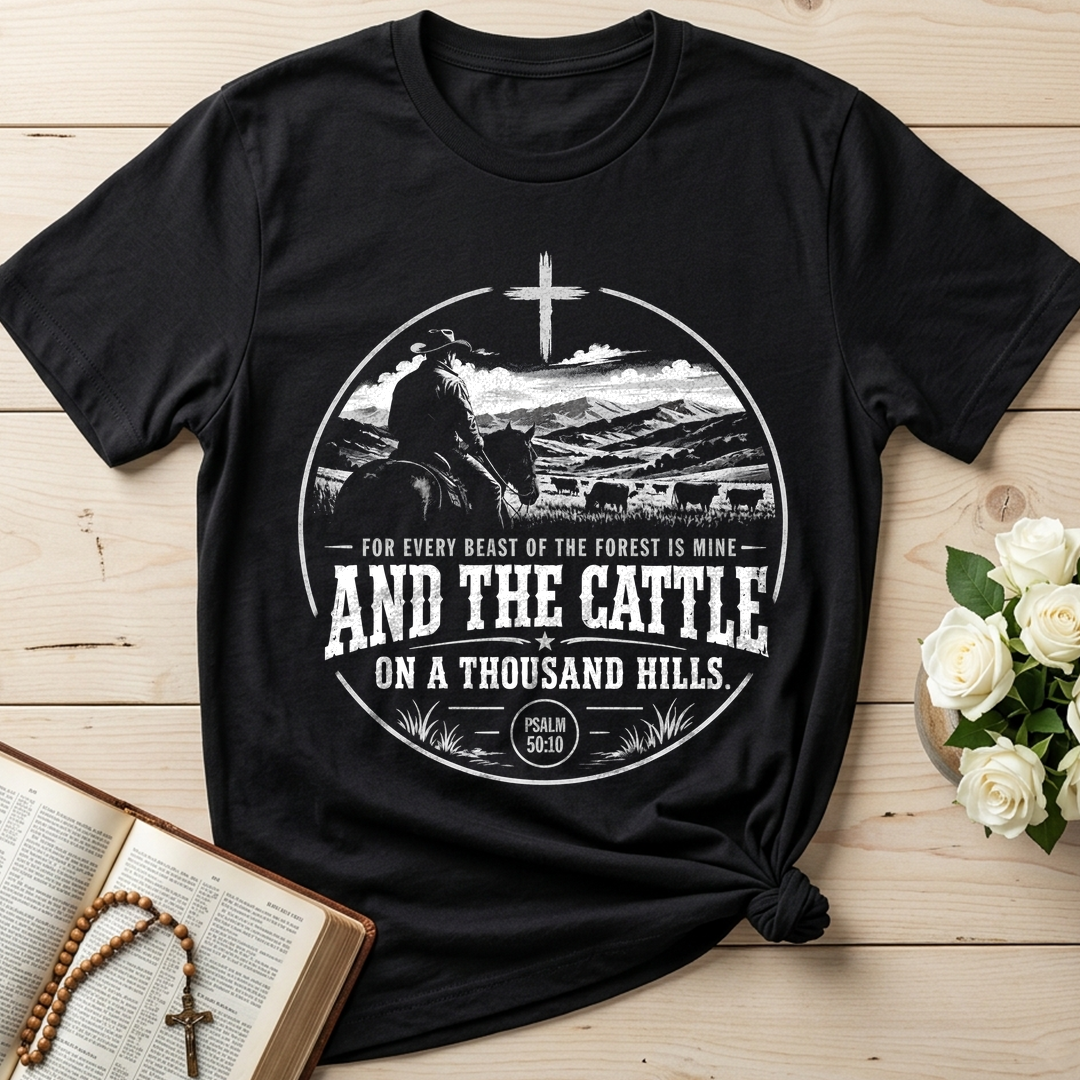 For Every Beast Of The Forest Is Mine And The Cattle On A Thousand Hills Psalm 50.10 01