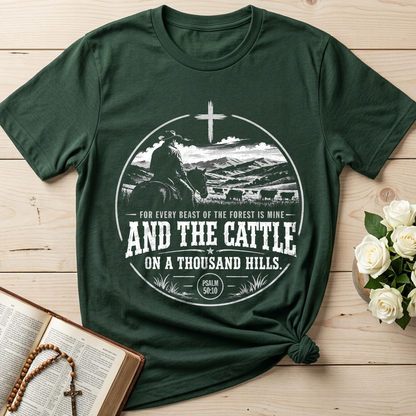 For Every Beast Of The Forest Is Mine And The Cattle On A Thousand Hills Psalm 50.10 01