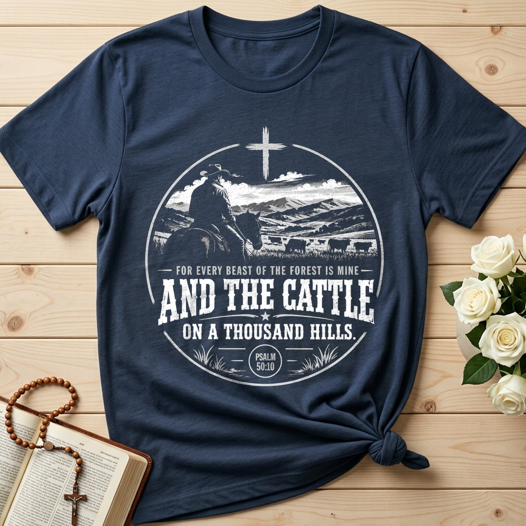 For Every Beast Of The Forest Is Mine And The Cattle On A Thousand Hills Psalm 50.10 01