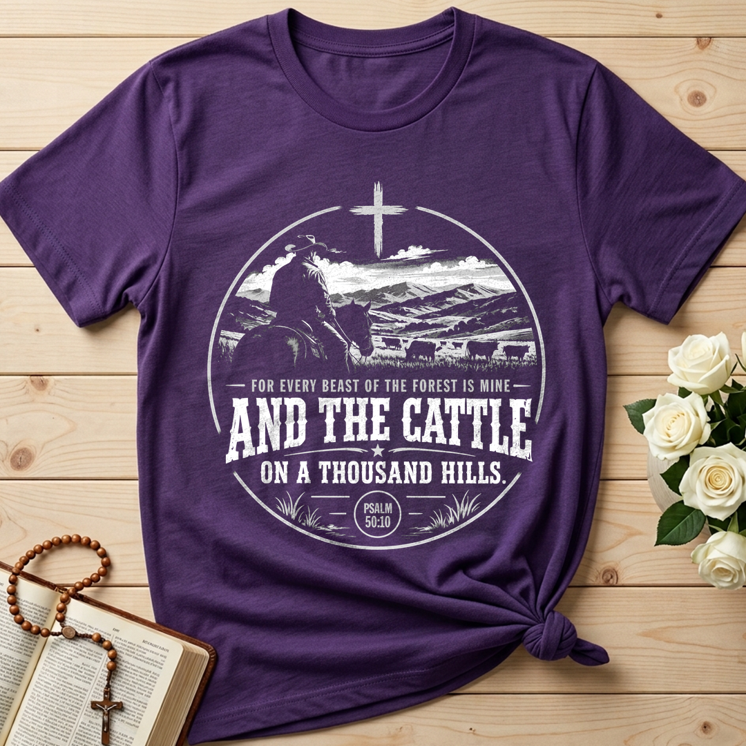 For Every Beast Of The Forest Is Mine And The Cattle On A Thousand Hills Psalm 50.10 01