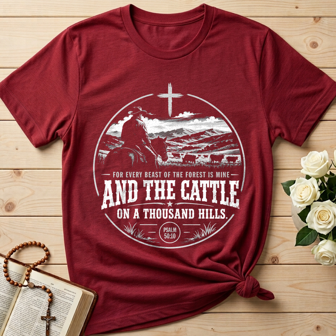 For Every Beast Of The Forest Is Mine And The Cattle On A Thousand Hills Psalm 50.10 01