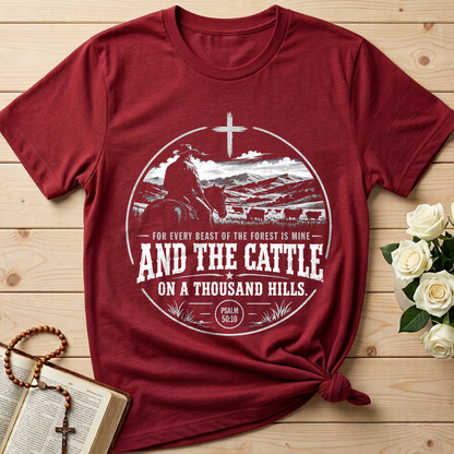 For Every Beast Of The Forest Is Mine And The Cattle On A Thousand Hills Psalm 50.10 01