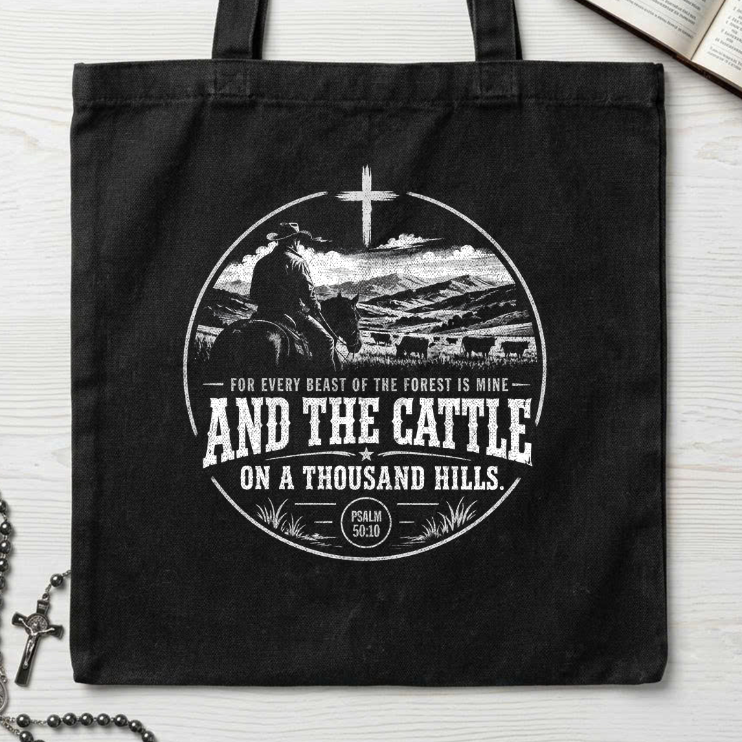 For Every Beast Of The Forest Is Mine And The Cattle On A Thousand Hills Psalm 50.10 01