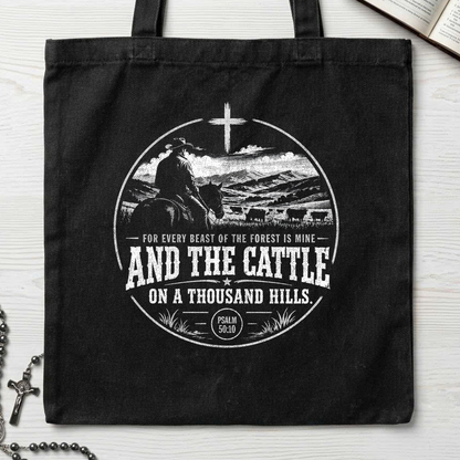 For Every Beast Of The Forest Is Mine And The Cattle On A Thousand Hills Psalm 50.10 01