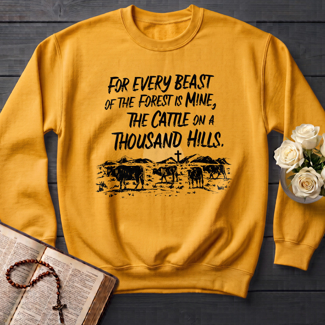 For Every Beast Of The Forest Is Mine Cattle On A Thousand Hills 01