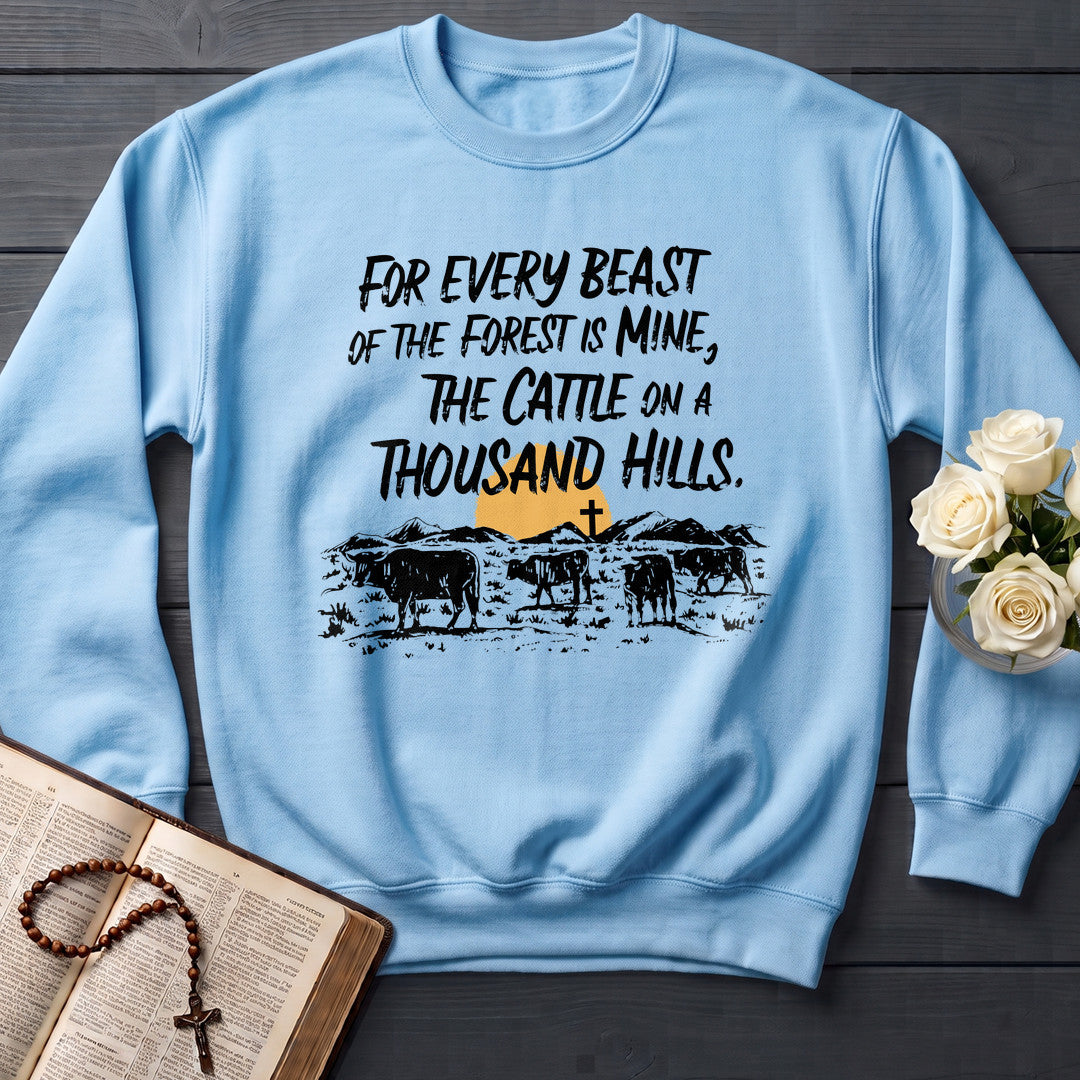 For Every Beast Of The Forest Is Mine Cattle On A Thousand Hills 01
