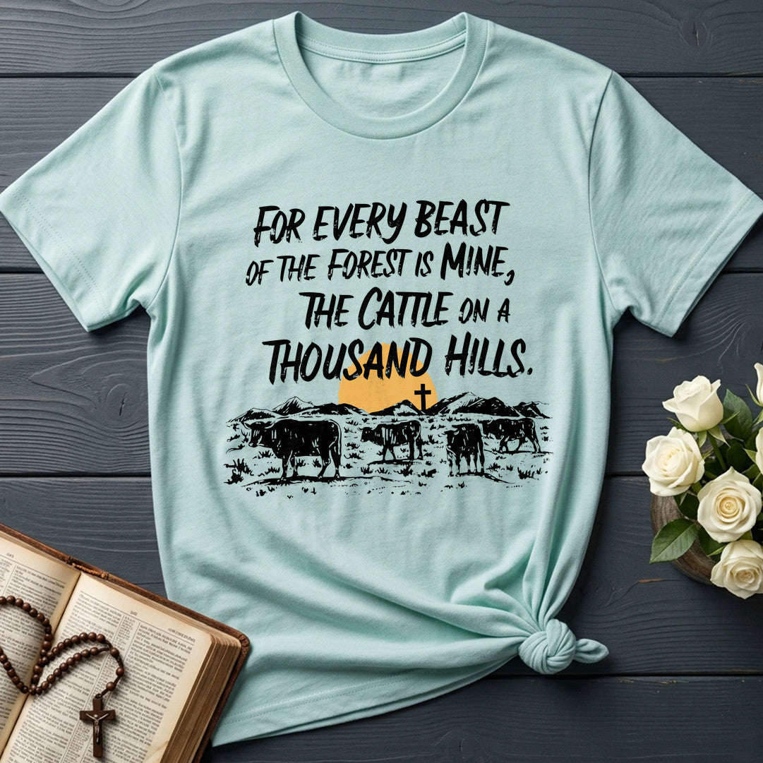 For Every Beast Of The Forest Is Mine Cattle On A Thousand Hills 01