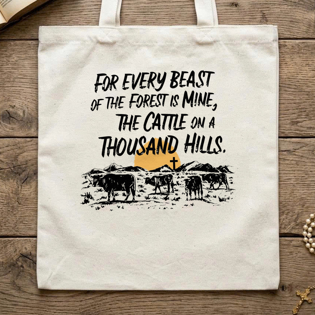 For Every Beast Of The Forest Is Mine Cattle On A Thousand Hills 01