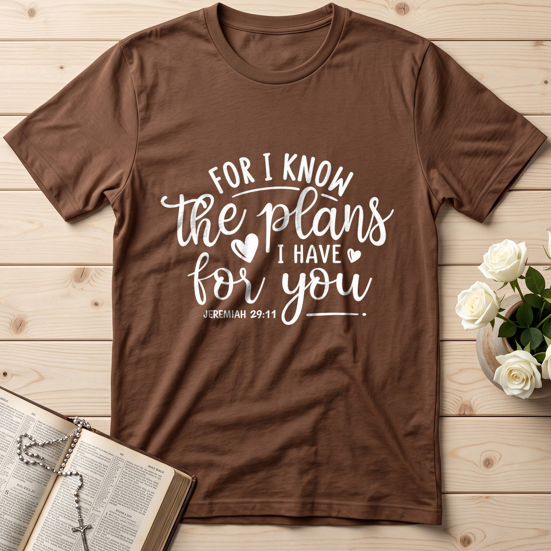 For I Know The Plans I Have For You Jeremiah 29.11 01