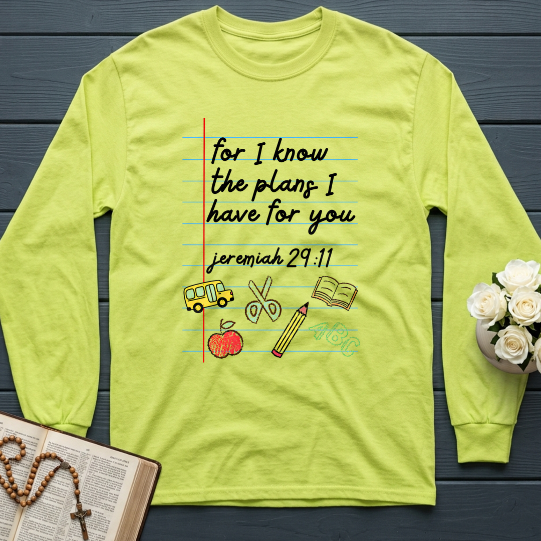 For I Know The Plans I Have For You Jeremiah 29.11 10