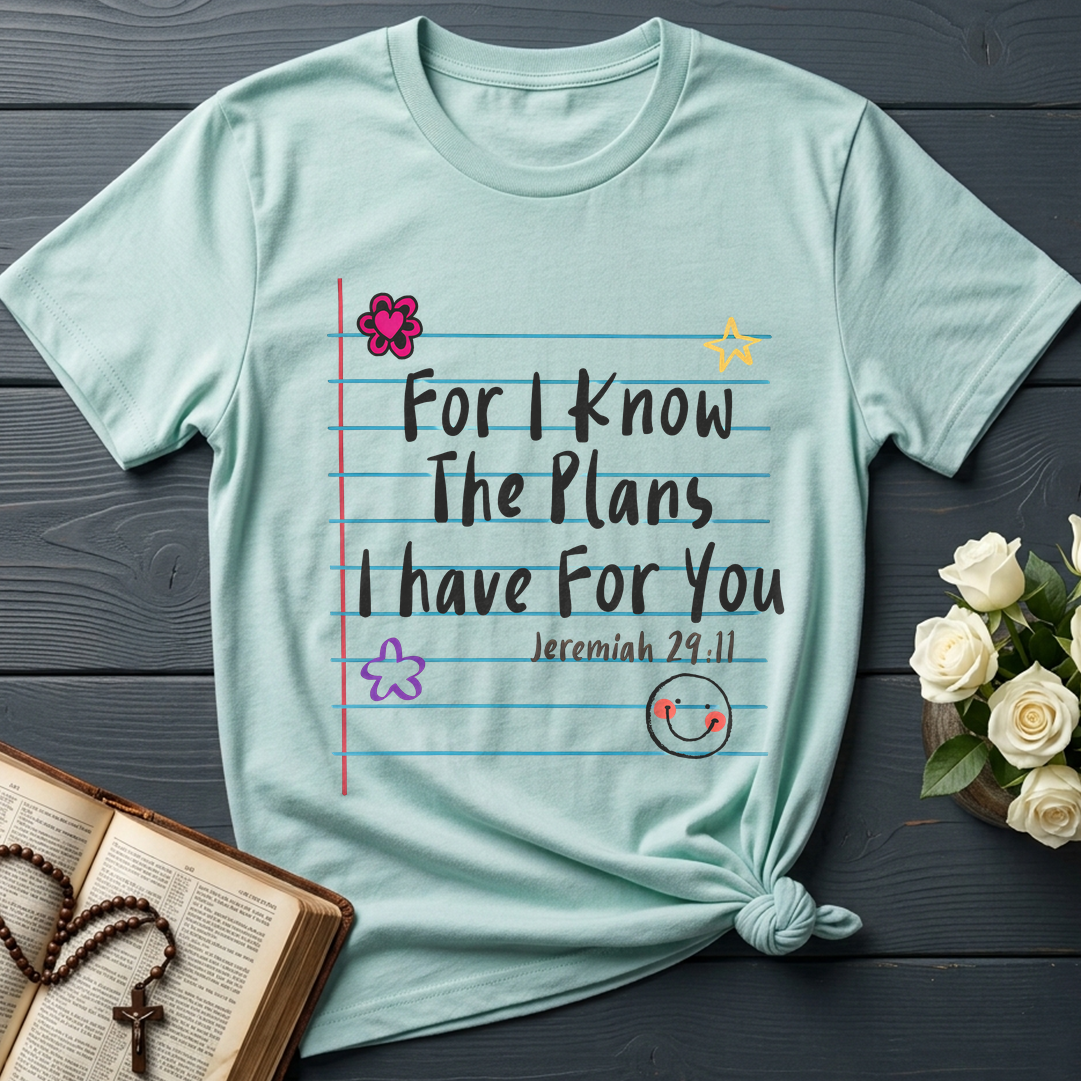 For I Know The Plans I Have For You Jeremiah 29.11 12