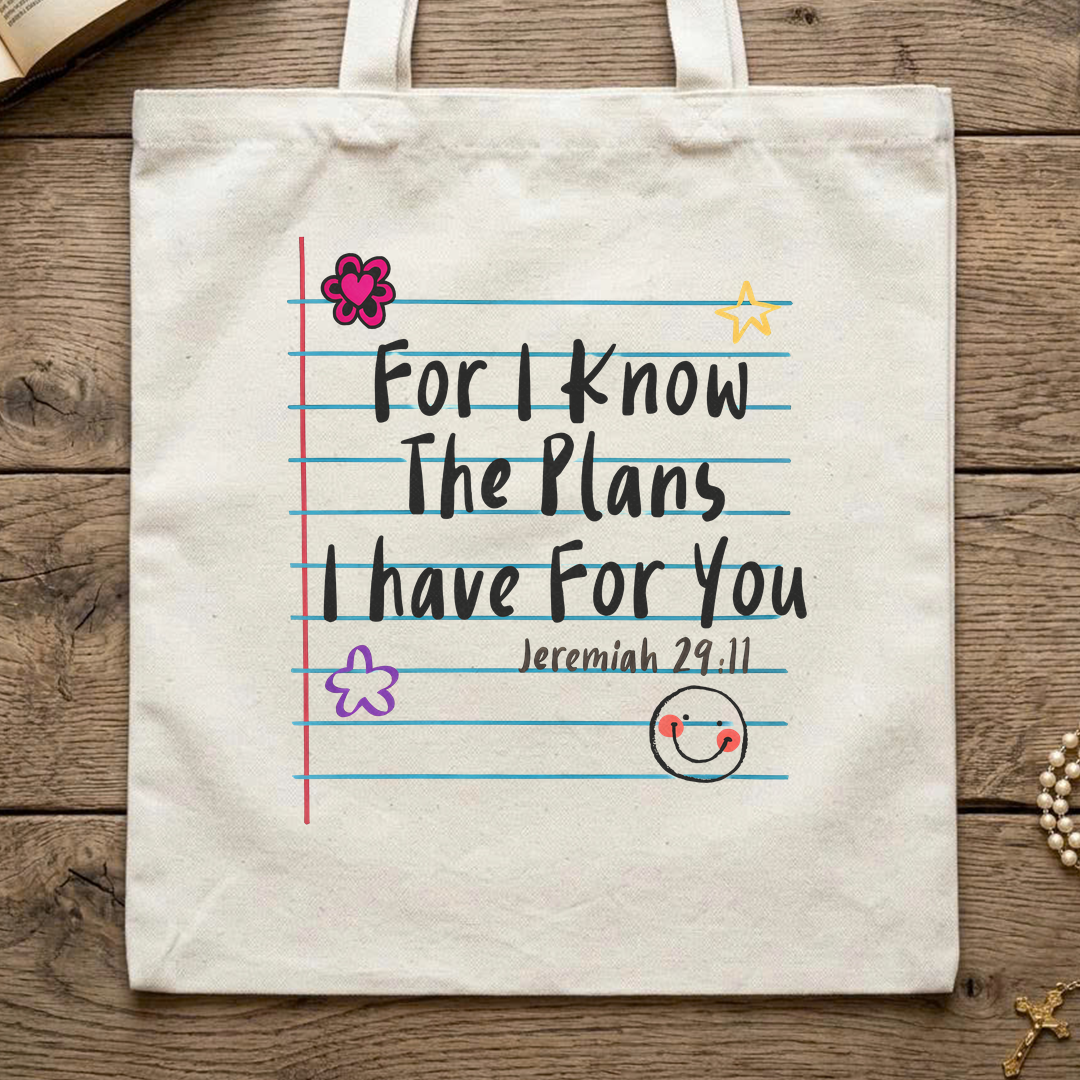 For I Know The Plans I Have For You Jeremiah 29.11 12