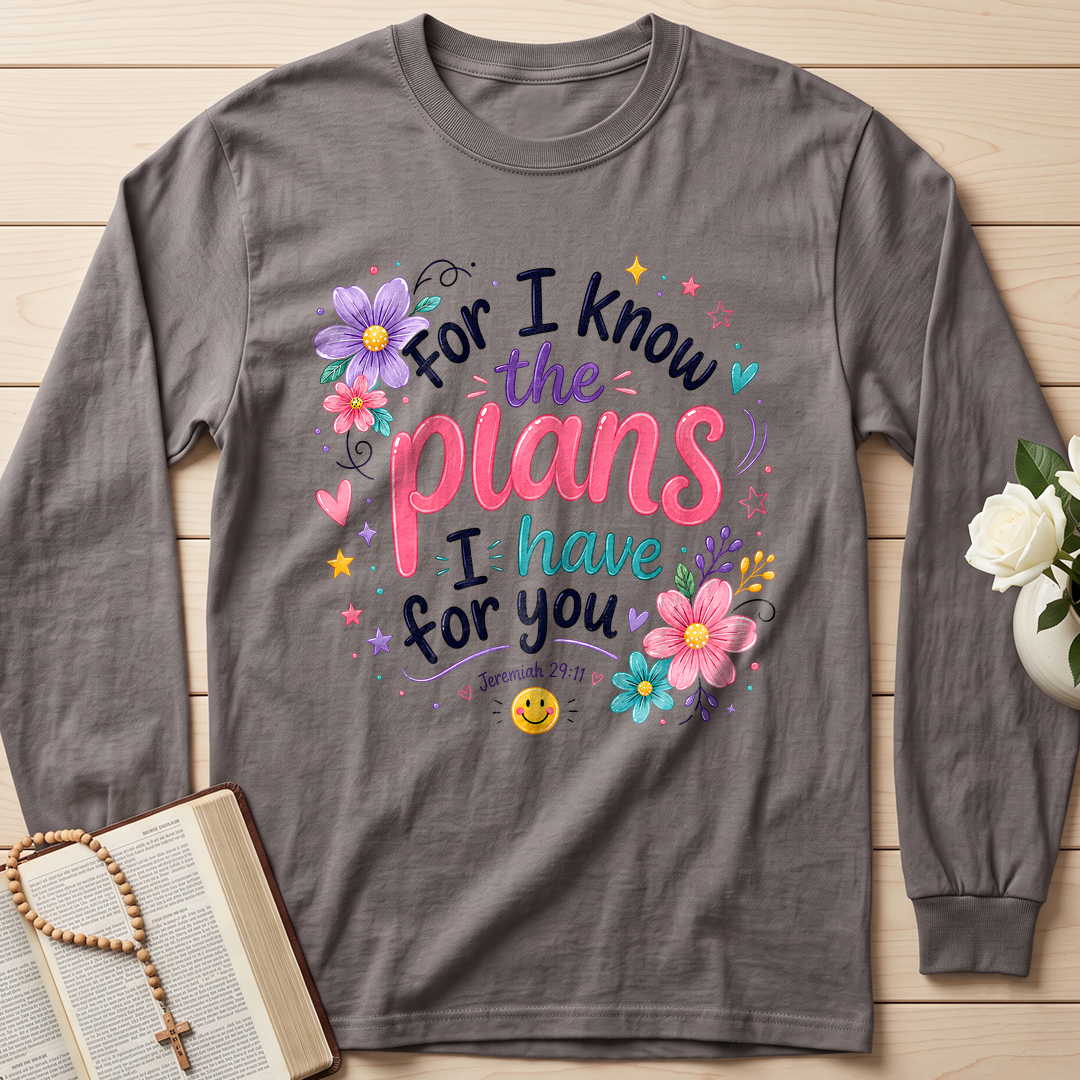 For I Know The Plans I Have For You Jeremiah 29.11 13