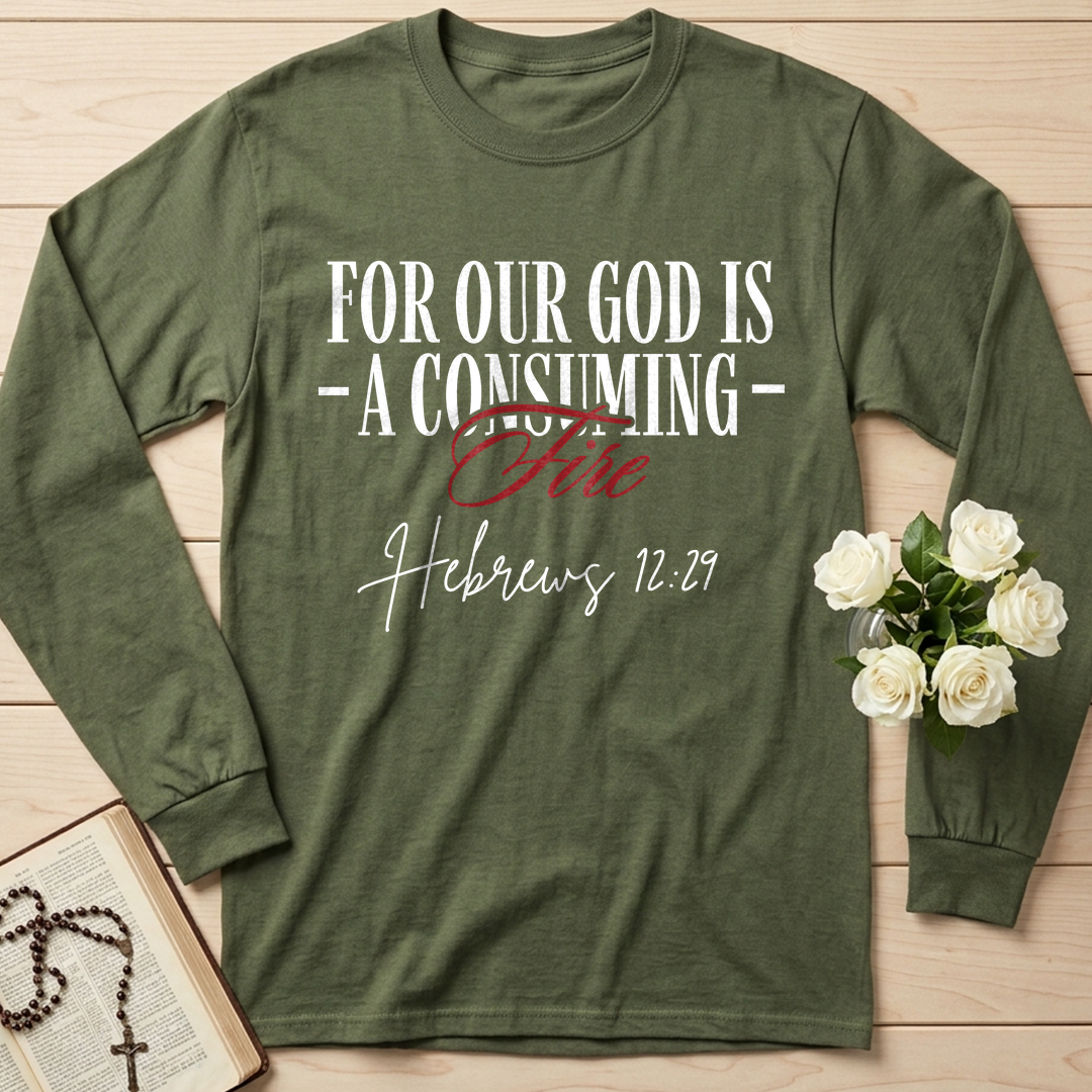 For Our God Is A Consuming Fire Hebrews 12.29 01