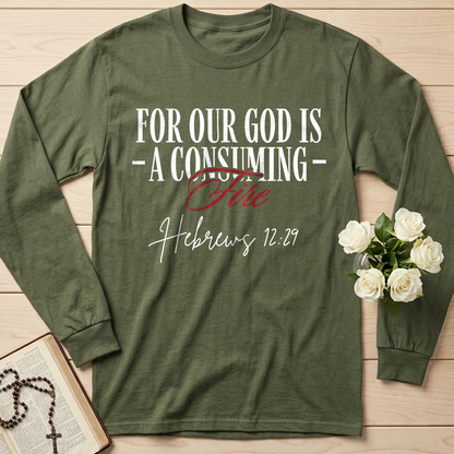 For Our God Is A Consuming Fire Hebrews 12.29 01