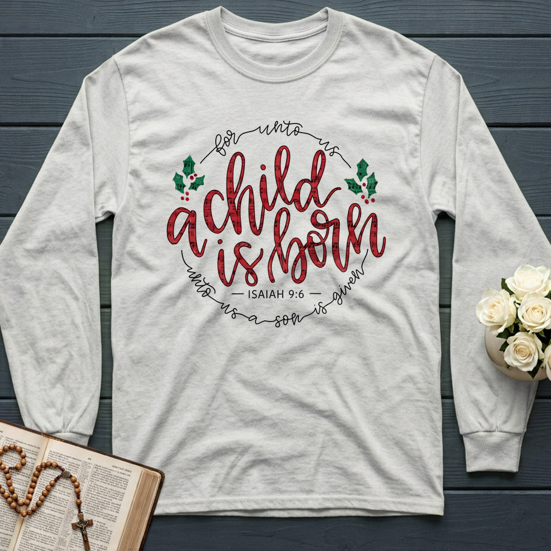 For Unto Us A Child Is Born Isaiah 9.6 01
