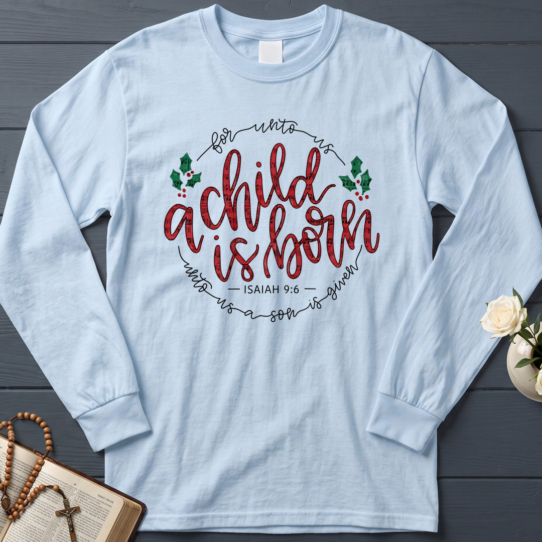 For Unto Us A Child Is Born Isaiah 9.6 01