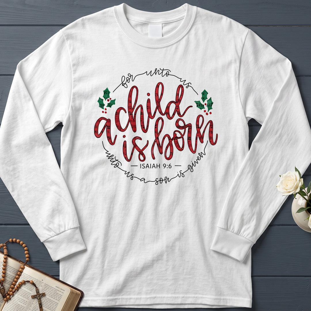 For Unto Us A Child Is Born Isaiah 9.6 01