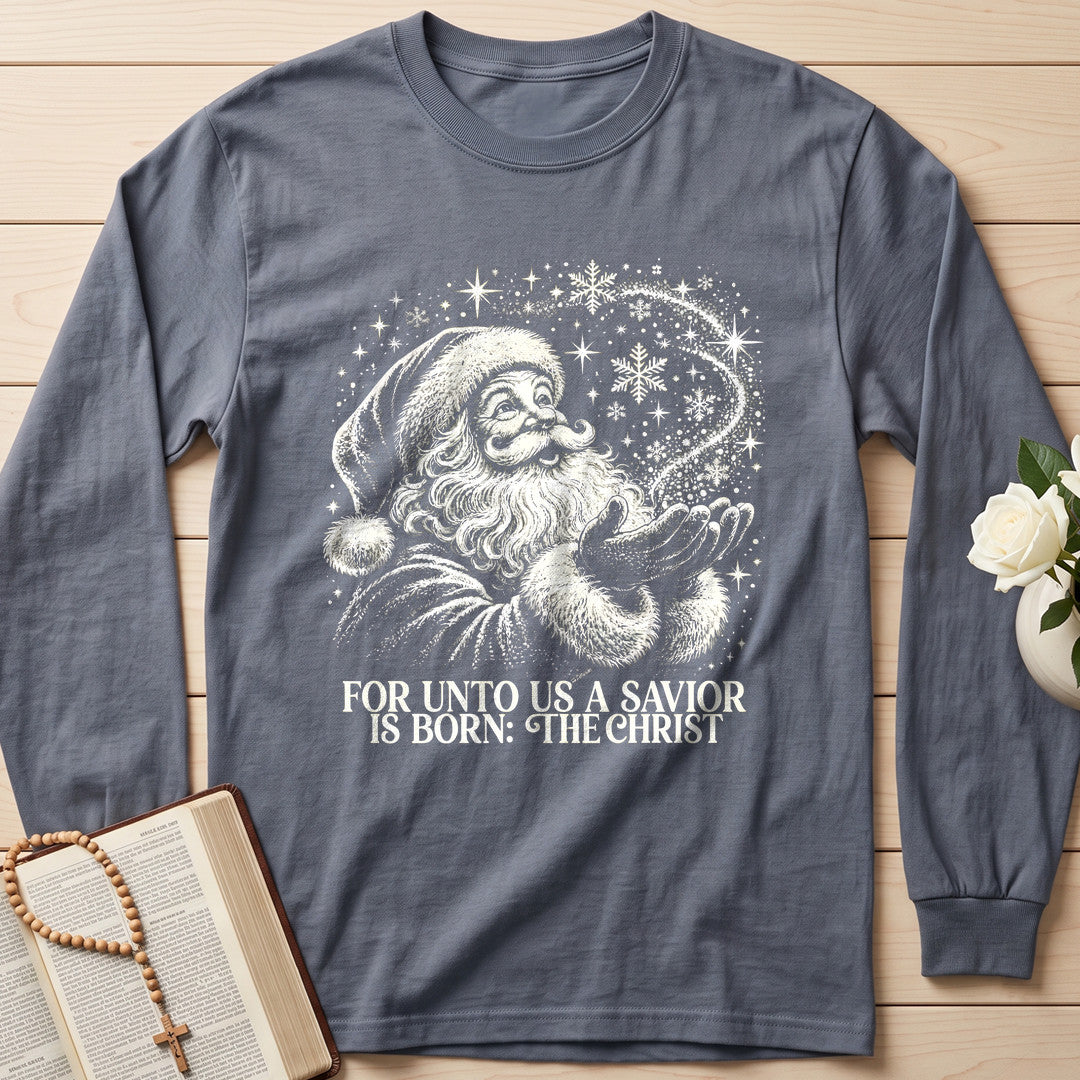 For Unto Us A Savior Is Born The Christ 01