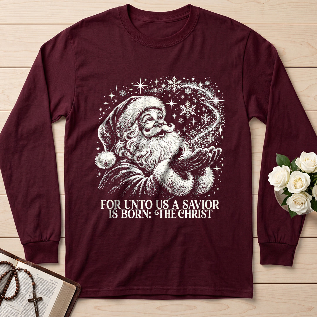 For Unto Us A Savior Is Born The Christ 01