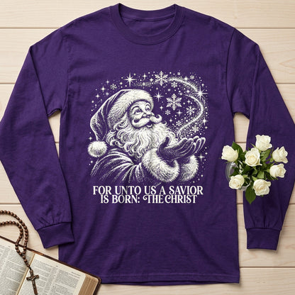 For Unto Us A Savior Is Born The Christ 01
