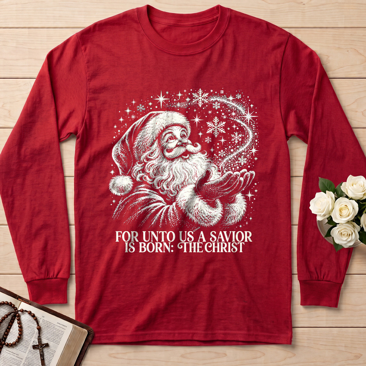 For Unto Us A Savior Is Born The Christ 01