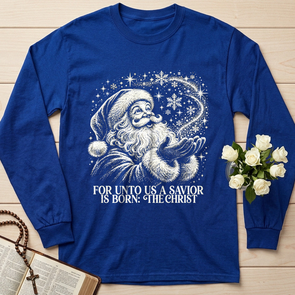 For Unto Us A Savior Is Born The Christ 01