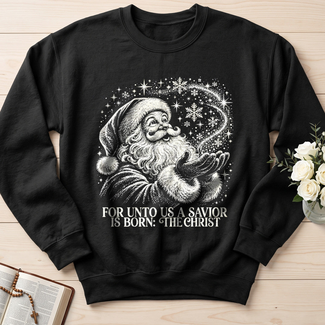 For Unto Us A Savior Is Born The Christ 01